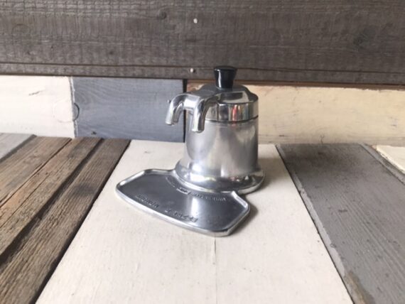 Mignon 2 cup moka pot OMG Italy 1960 round knob