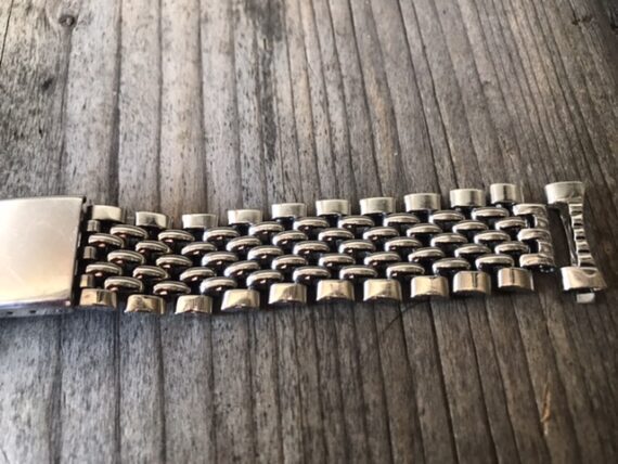 Citizen Beads of Rice stainless steel bracelet 1960 Japan - Image 4