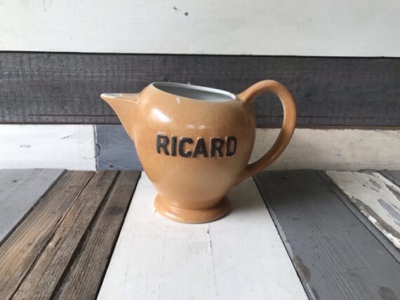 Ricard pastis ceramic 1L water jar 1960 France