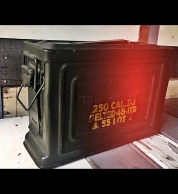 cal 30 ammn nr 33 250 rounds military can 1960