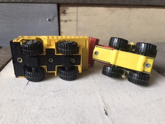 Matchbox superfast Lesney 4x construction vehicles 1976 England - Image 4