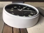 Junghans Ato-mat melamine design wall clock 1970 Germany