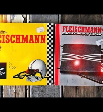 Fleischmann 3122 3123 in 2 boxes 4 tracks 1970 Germany