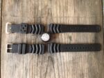 2x Seiko Z22 rubber straps and compass 2000 Japan - Image 4