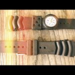 2x Seiko Z22 rubber straps and compass 2000 Japan