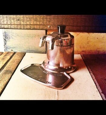 Mignon 2 cup moka pot OMG Italy 1960 round knob