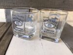 2 Whisky glasses for Jack Daniels no7 2000 Germany - Image 4