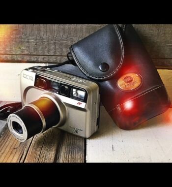 Minolta Riva Zoom 90 camera bag 2000 Japan