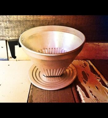 Artola drip style aluminum #4 coffee filter holder 1960 Holland