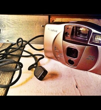 Canon Prima AF-9s point shoot camera 35mm 1990 Japan