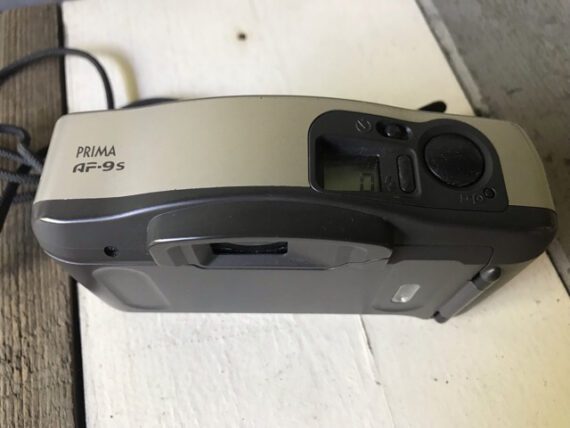 Canon Prima AF-9s point shoot camera 35mm 1990 Japan - Image 4