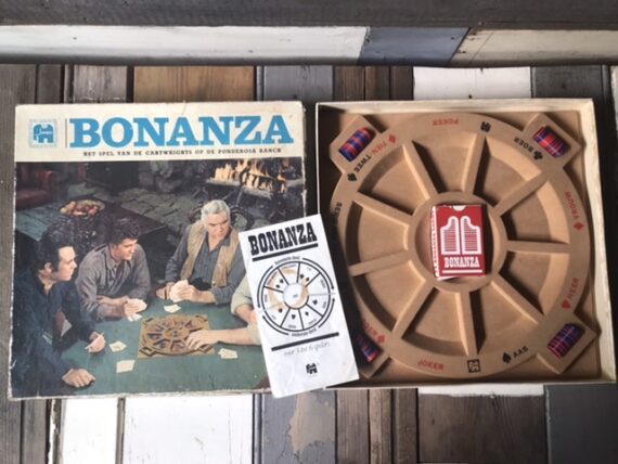 Bonanza 1965 board game poker Jumbo Netherlands