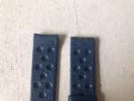 Tropic Star 18mm straight blue rubber straps 1960 Switzerland - Image 4