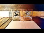 2 Whisky glasses for Jack Daniels no7 2000 Germany