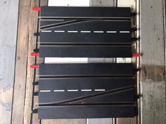 Carrera Digital 124 / 132 double race track piece lane change left 2010 Germany - Image 4