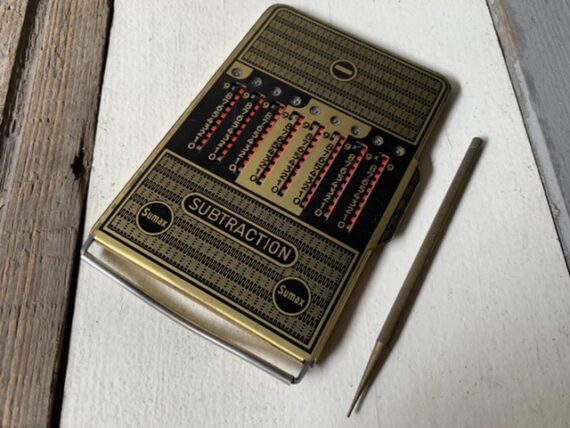 Addimult Sumax calculator tool full set 1960 Germany Holland - Image 3