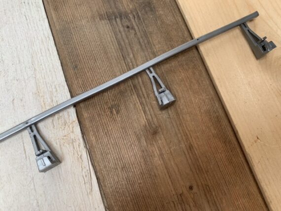 Scalextric Tri-ang track piece 1:32 10x crash barrier slot car 1970 France - Image 2