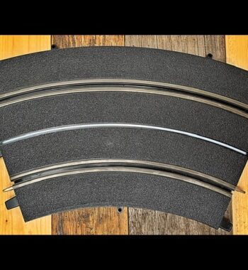 Fleischmann 3111 race track piece 1:32 curved 1/45 slot car 1970 Germany