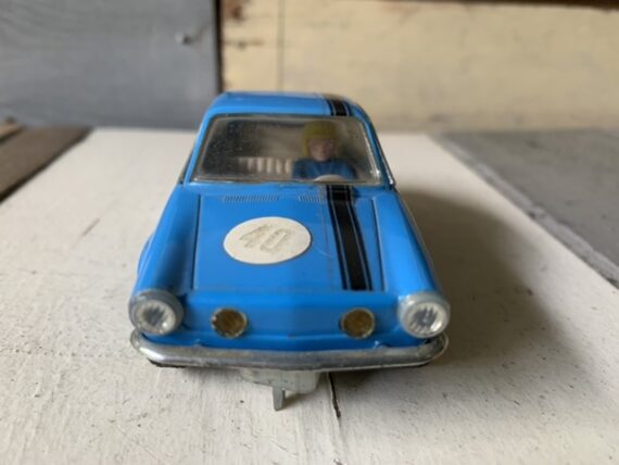 Scalextric 1:32 Seat 850 Abarth C42 blue slot car 1968 Spain - Image 7