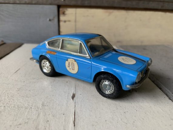 Scalextric 1:32 Seat 850 Abarth C42 blue slot car 1968 Spain