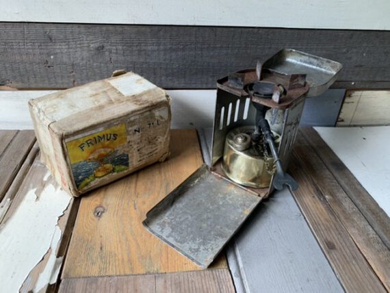Primus Optimus 71L camping Stove in case box 1960 Sweden - Image 6