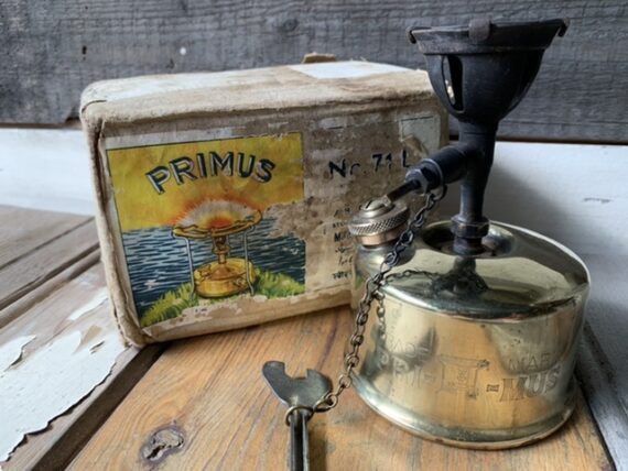 Primus Optimus 71L camping Stove in case box 1960 Sweden