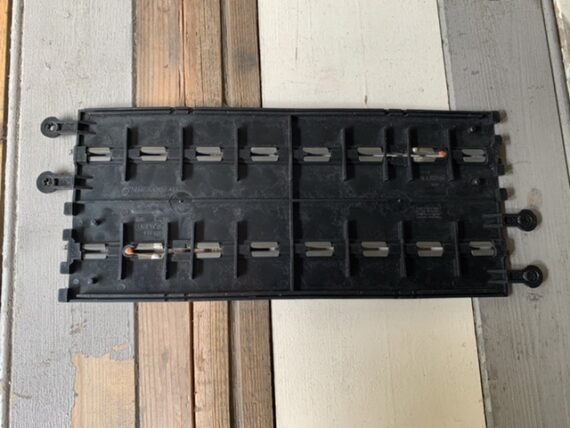 Scalextric Tri-ang connection start race track piece 1:32 straight slot car 1970 England - Image 2