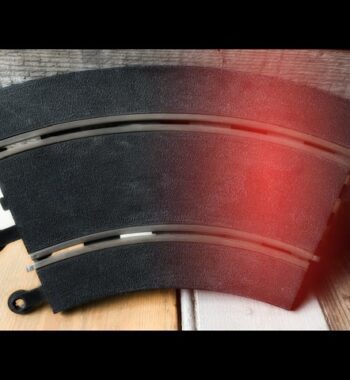 Scalextric Tri-ang PT/51 race track piece 1:32 inner curve slot car 1970 England