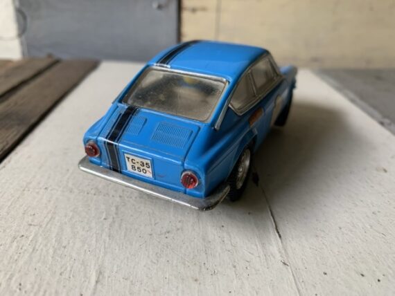 Scalextric 1:32 Seat 850 Abarth C42 blue slot car 1968 Spain - Image 4