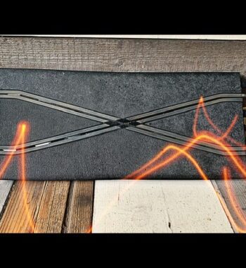 Scalextric Tri-ang CPT/82 crossover track piece 1:32 straight slot car 1970 England