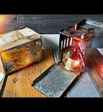 Primus Optimus 71L camping Stove in case box 1960 Sweden