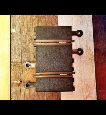 Scalextric Tri-ang CPT/58 track piece 1:32 short straight slot car 1970 England