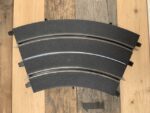 Fleischmann 3111 race track piece 1:32 curved 1/45 slot car 1970 Germany auto-rally