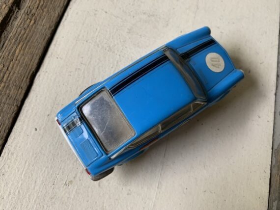 Scalextric 1:32 Seat 850 Abarth C42 blue slot car 1968 Spain - Image 5