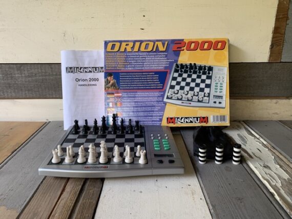 Orion 2000 Karpov chess draughts computer box Millennium 2000 Germany - Image 2