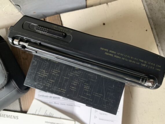 Siemens RP-647 PPL radio digital world receiver case 2000 Germany - Image 4