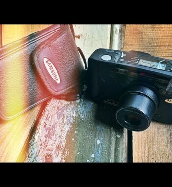 Samsung AF Slim Zoom compact camera 35mm case 2000