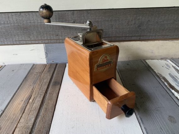 Zassenhaus mokka 495 cherry Zasso grinder 1950 Germany