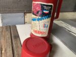 Thermos pint bottle coffee can holder 1985 NOS USA