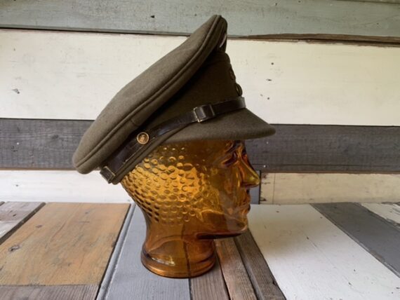 Military Police MP cap uniform hat size 55 ABL ADC 1966 Belgium - Image 3