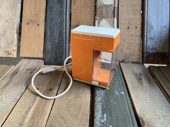 Mellert M11 electric coffee grinder orange 1970 Germany - Image 5