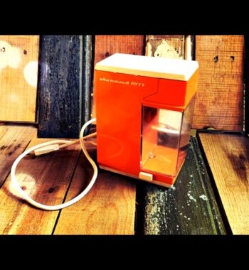 Mellert M11 electric Coffee grinder orange 1970 Germany