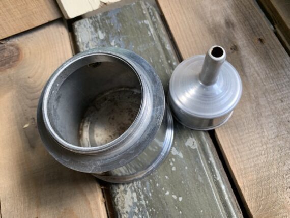 Alessi La Cupola aluminum Moka pot 6 cup Italy 1990 - Image 6