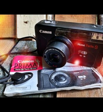 Canon Prima Twin S camera 35mm manual 1990 Japan