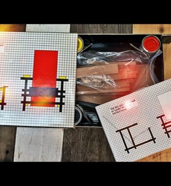 Rietveld chair 1:6 model kit Dutch design 1994 Netherlands