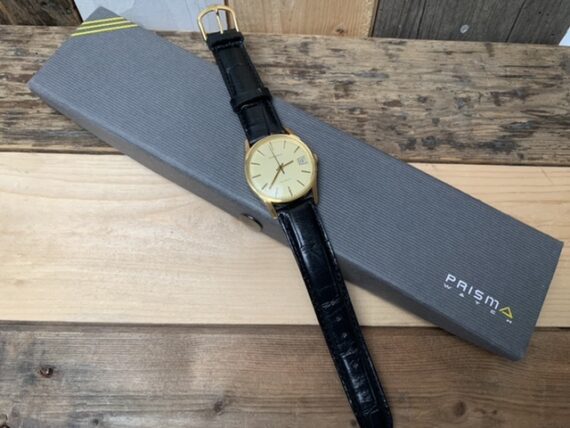 Prisma dress watch gold filled boxed handwind 1960 Switzerland - Image 2