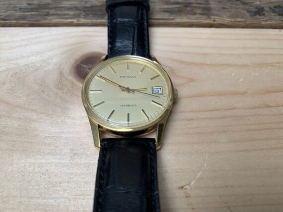 Prisma dress watch gold filled boxed handwind 1960 Switzerland - Image 3
