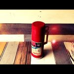 Thermos pint bottle coffee can holder 1985 NOS USA