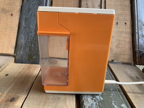 Mellert M11 electric Coffee grinder orange 1970 Germany