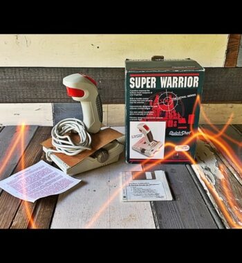 Quickshot Super Warrior PC Joystick boxed 1994 Hong Kong